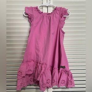 Matilda Jane Enchanted Garden Stella Eyelet and Ruffle Dress